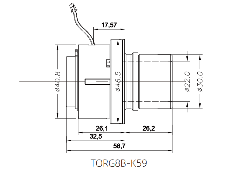 TORG4BD(U/C) / Cad4D(U/C)（轴承孔径 φ15mm)